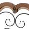 27" Brown Metal & Wood Farmhouse Wall Décor